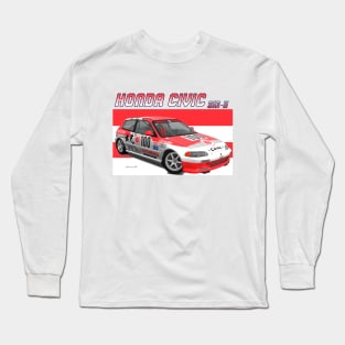 Honda Civic SiR-II Long Sleeve T-Shirt